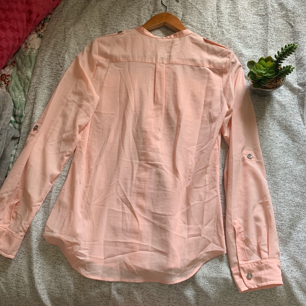 Calvin Klein Light Pink Blouse (XS) - Picture 12 of 12